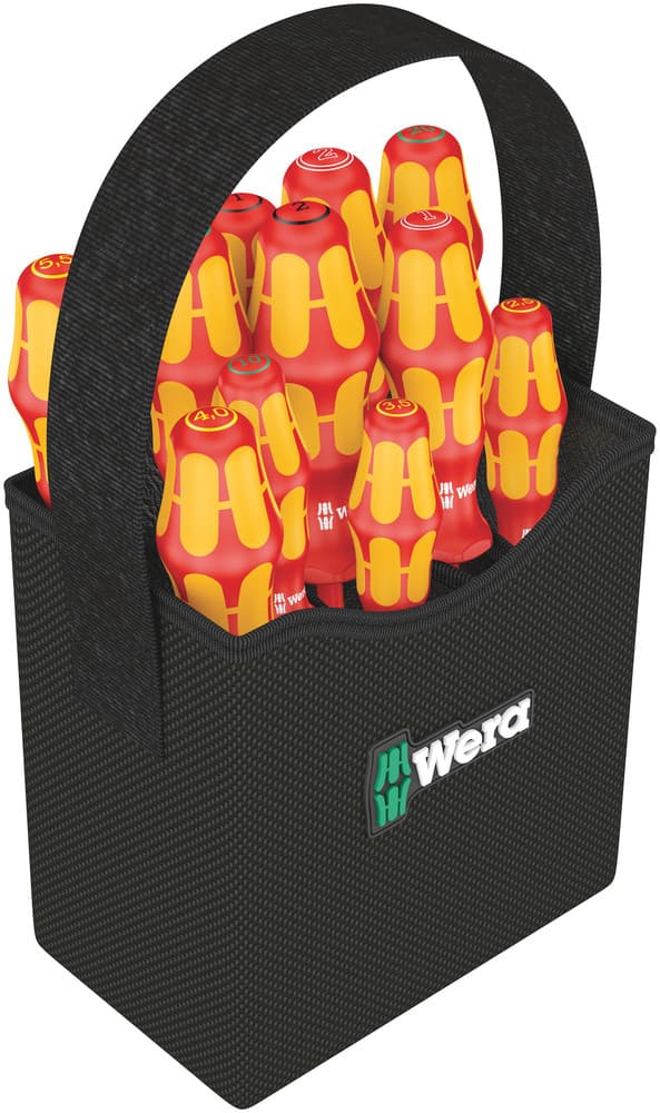Wera Kraftform 2GO set VDE odvijača 100, 11 komada, 05004310001