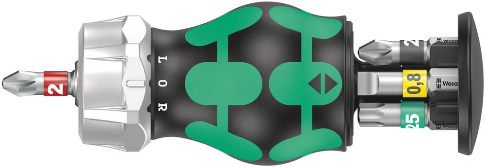 Wera Kraftform Kompakt Stubby Magazine Ra 2 set odvijača, 6 komada, 05008884001