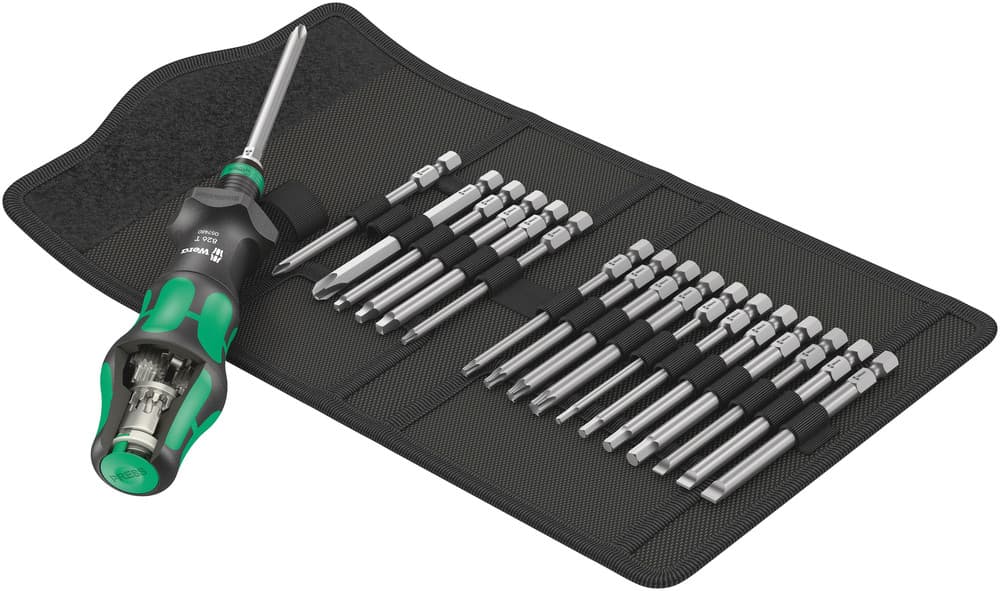 Wera Kraftform Kompakt Turbo Imperial 1 set odvijača, 19 komada, 05057483001