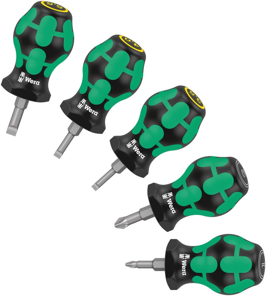 Wera Stubby set odvijača, 5 komada, 05008871001
