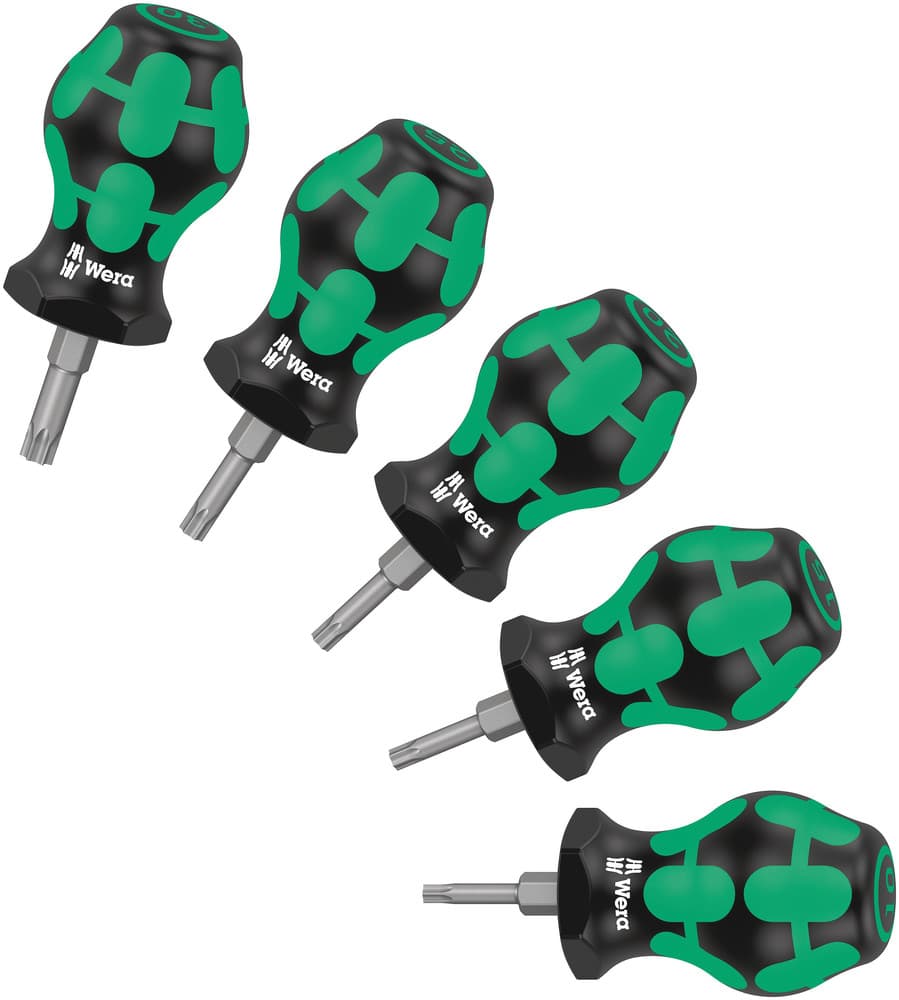 Wera Stubby Set TX 1 set odvijača TORX®, 5 komada, 05008876001