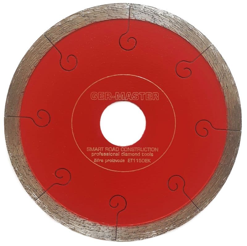 ET115DEK Dijamantski disk Ger Master 115mm – granitna keramika