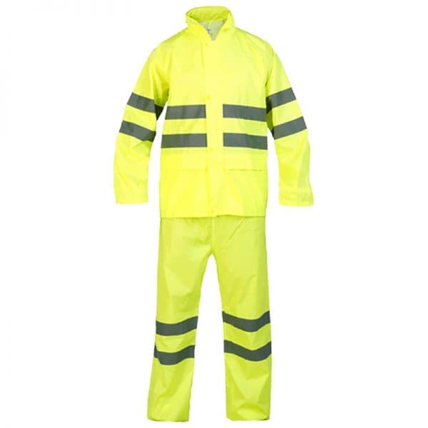 RNHVY HV dvodelno kišno odelo, poliester sa PVC nanosom i reflektujućim trakama