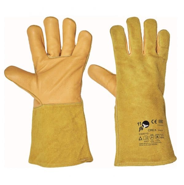Crex, kožne rukavice za zavarivanje, dužine 35cm