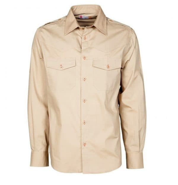 Trophy košulja dugih rukava - 100% pamuk, 125 gr/m2