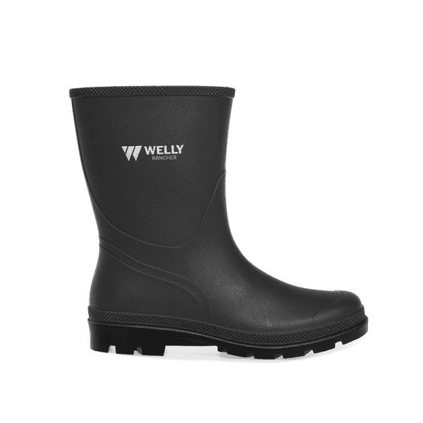 RANCHER, crne PVC čizme, kratke, OB E SRA