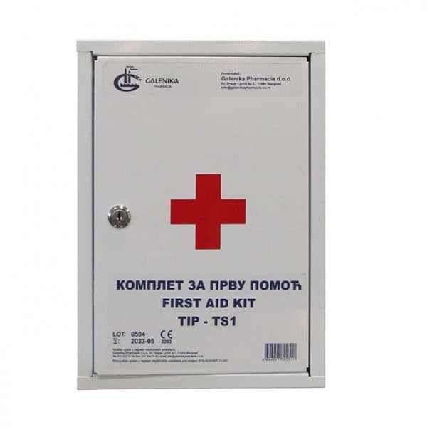 Ormarić za pružanje prve pomoći TS1, metalni 