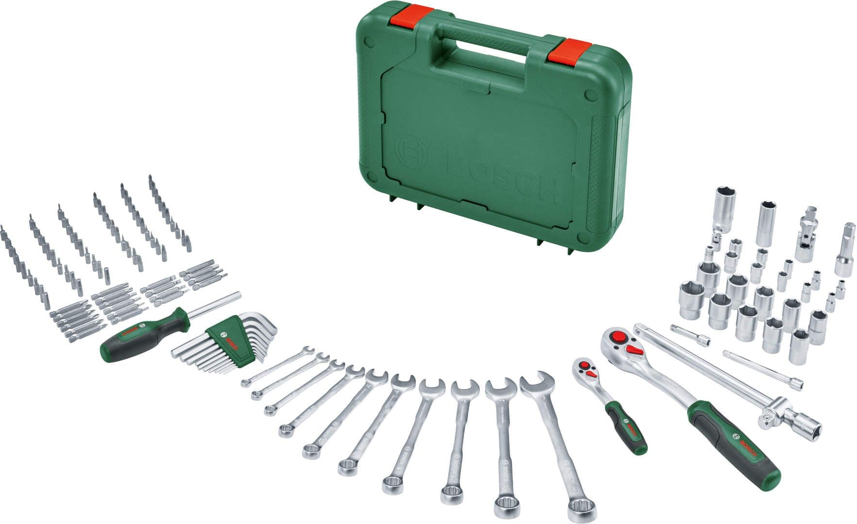Bosch 132-delni set ručnog alata, 1600A02Z9B