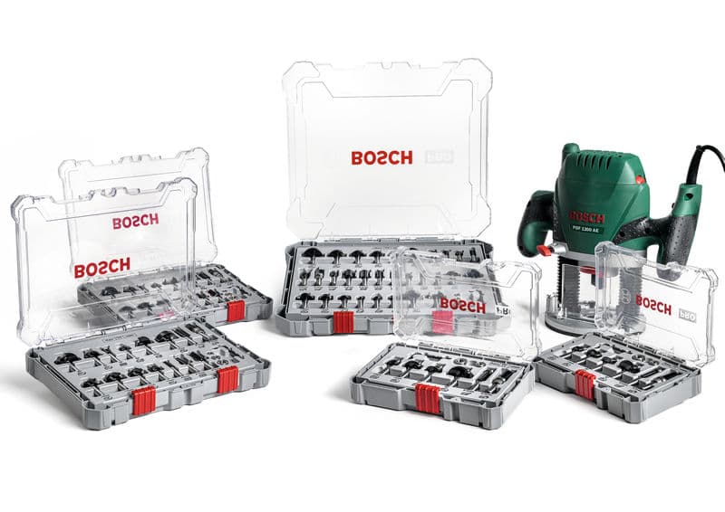 Bosch Set glodala + POF 1200 AE, 061599766S