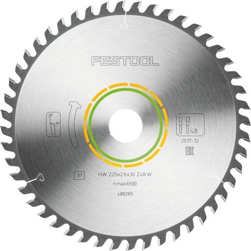 Festool Finorezna testera 225x2,6x30 W48, 488289