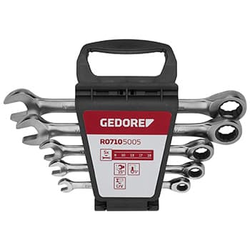 Gedore set vilasto-okastih brzih ključeva 8-19mm 5-delni R07105005, 3300849