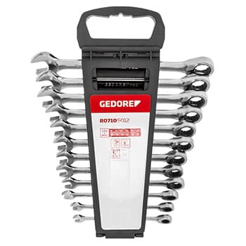 Gedore set vilasto-okastih brzih ključeva 8-19mm 12-delni R07105012, 3300850