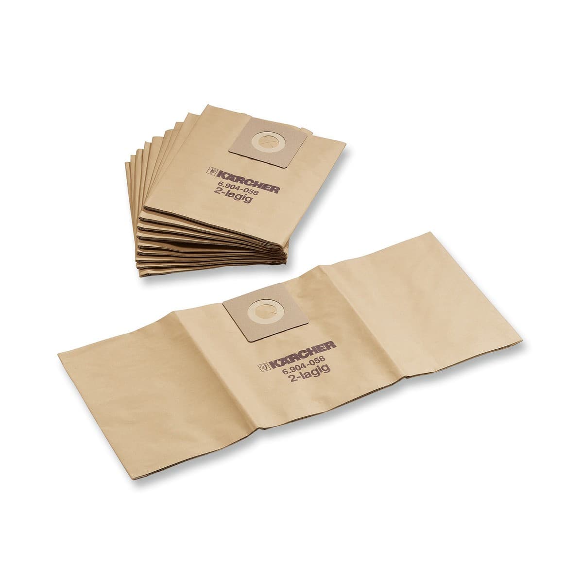 Karcher Papirne filter-kese, 300 x , NT 25, NT 35, NT 45, NT 361, NT 561, NT 611, 6.904-224.0