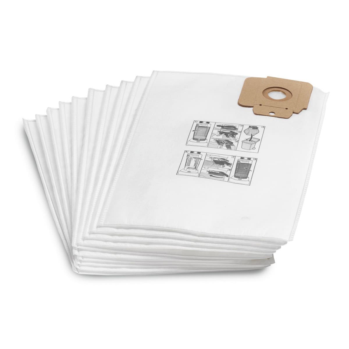 Karcher Filter kese od netkanog tekstila, 10 x , CV 30, CV 38, CV 48, 6.904-305.0