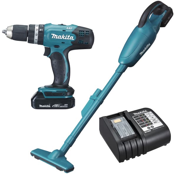 Makita DLX2056SY1 set alata, Makita DHP453 + Makita DCL180