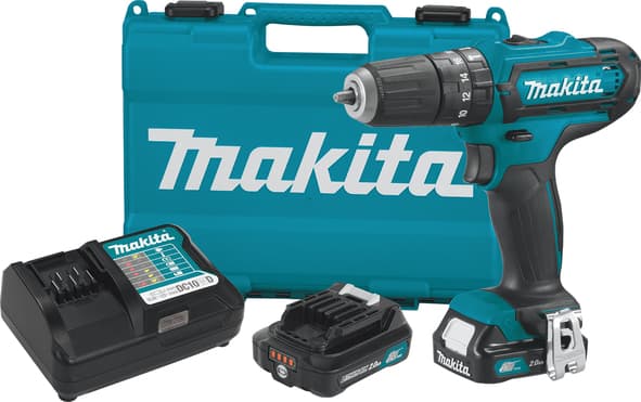 Makita HP331DWAE Akumulatorska vibraciona bušilica-odvijač, 2x2.0Ah