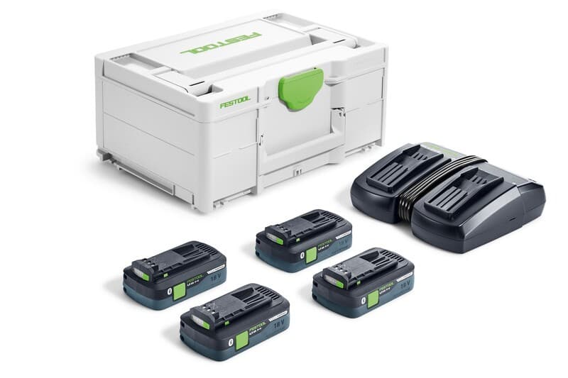 Festool Energetski set SYS 18V 4x4,0/TCL 6 DUO, F 577104
