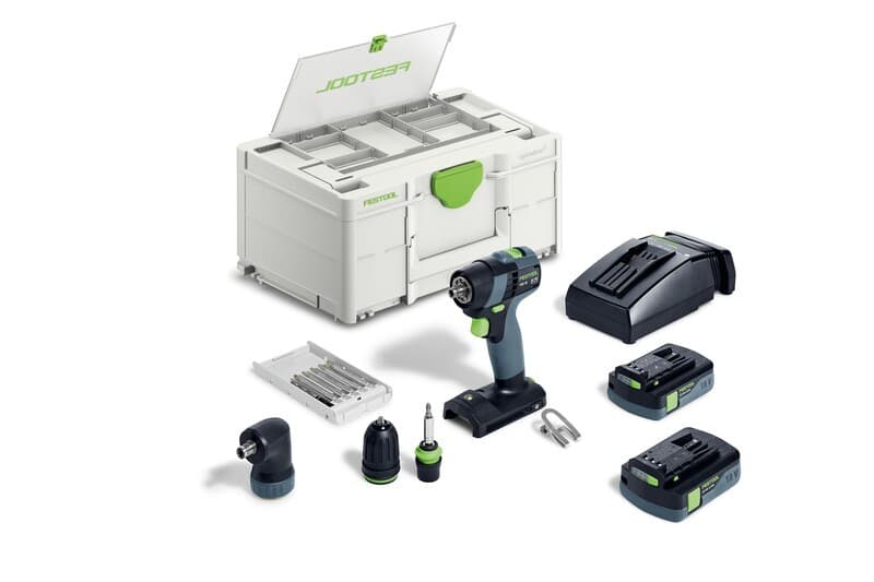Festool TXS 18 C 3,0-Set Baterijska bušilica/odvijač, F 576896