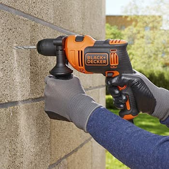 Black+Decker električna udarna bušilica 710W + kofer + pribor BEH710KA80 - slika 5