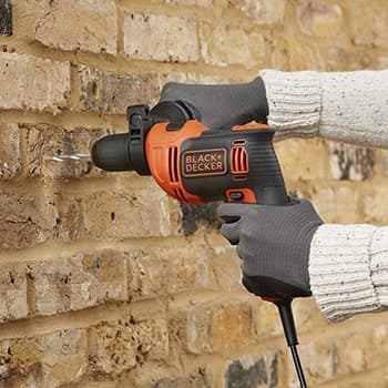 Black+Decker električna udarna bušilica 710W + kofer + pribor BEH710KA80 - slika 6