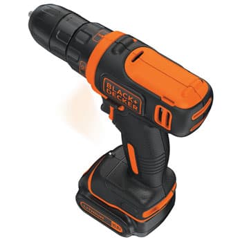 Black+Decker Akumulatorska bušilica odvijač 10.8 Li-Ion + limenka + pribor BDCDD12A80T - slika 3