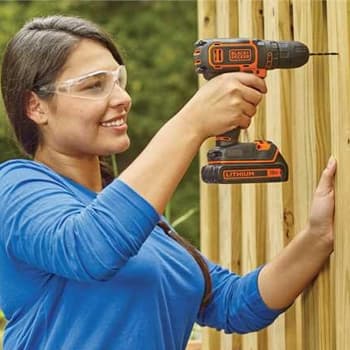 Black+Decker akumulatorska bušilica odvijač 18V LI-Ion BDCDC18K1BA - slika 2