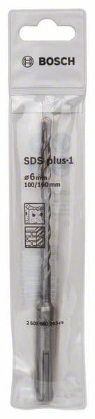 Bosch hamer burgija SDS-plus-1 6 x 100 x 160 mm pakovanje od 1 komada - 2608680263 - slika 2