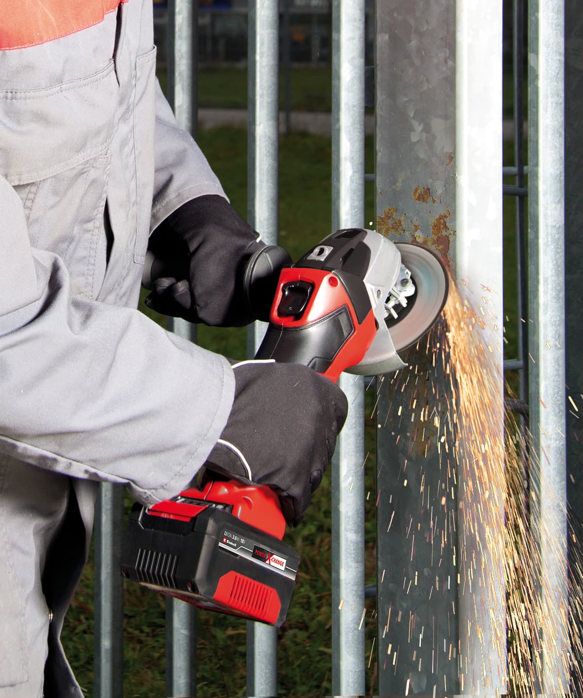 Einhell TE-AG 18/115 Li-Solo aku brusilica - slika 12