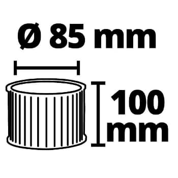 Einhell filter za usisivač za pepeo TC-AV 1618 - slika 2
