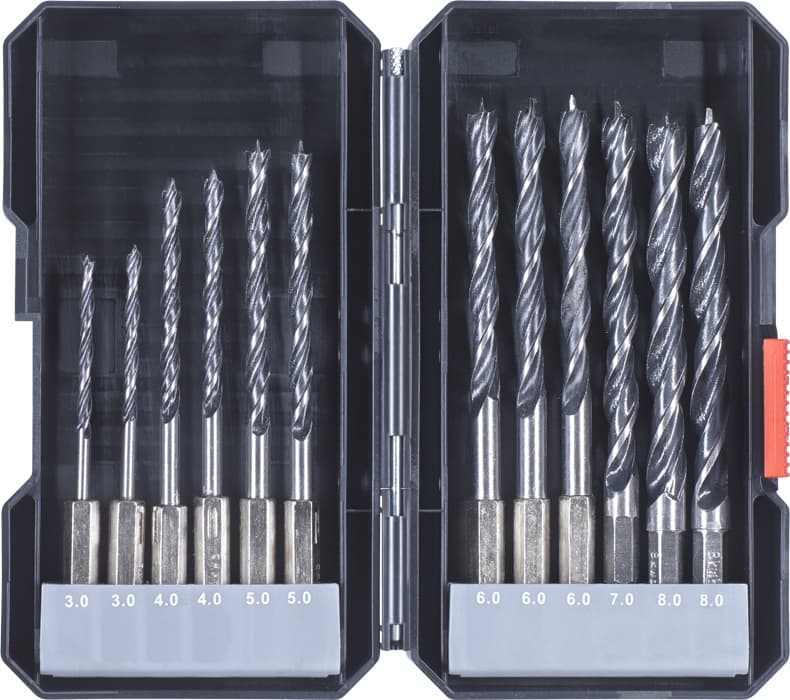 KWB 49108830 S-Box set burgija za drvo 12 delova - slika 2