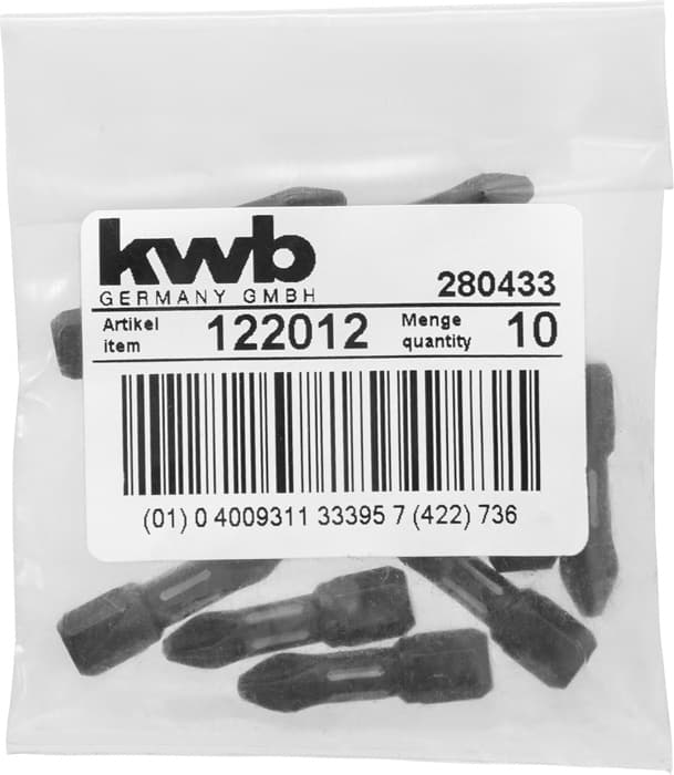 KWB 49122012 bit 25 mm PH 2 Torsion - slika 3