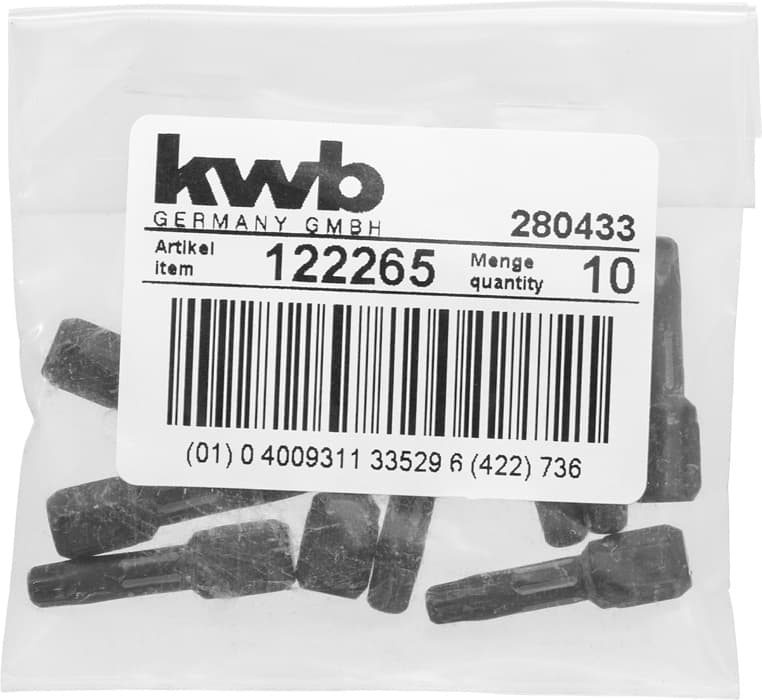 KWB 49122265 bit 25 mm Torx 25 Torsion - slika 3