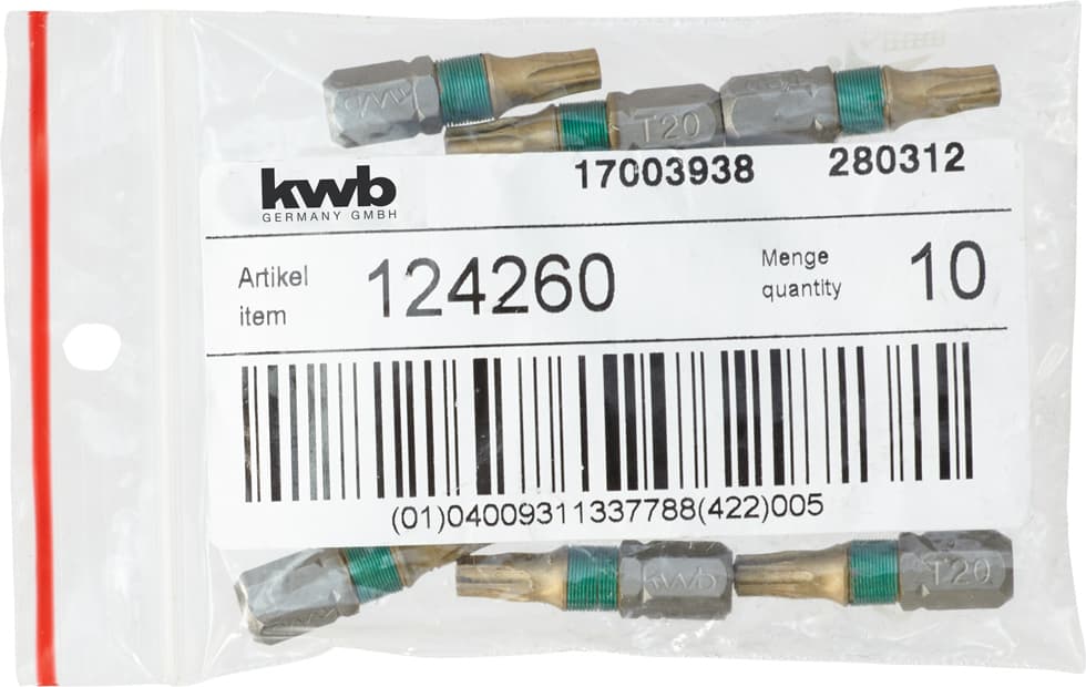 KWB 49124260 bit 25 mm Torx 20 Titan LS - slika 2