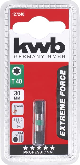 KWB 49127240 bit 30 mm Torx 40 Impact SB - slika 2