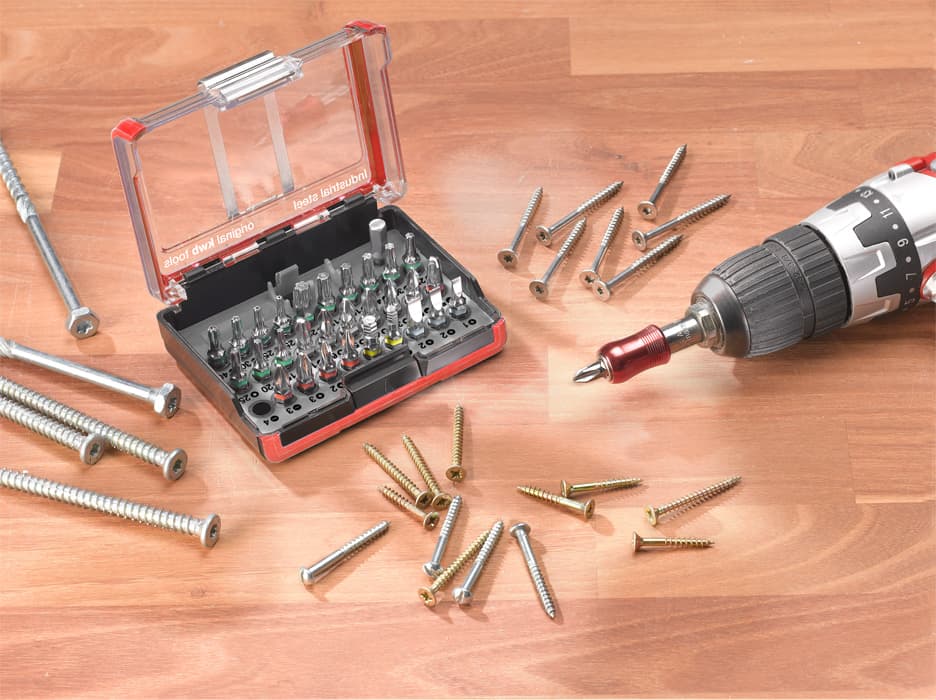 KWB 49162710 Bit Box set bitova, 32 dela, industrijski čelik, sa kukom za kaiš - slika 5