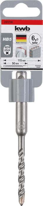 KWB 49241236 SDS-Plus burgija 6,0 x 110 HB44 za beton - slika 3
