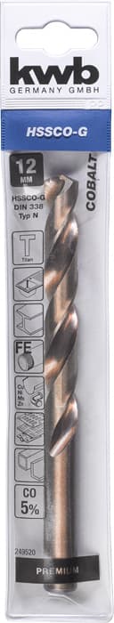 KWB 49249520 HSS-Co Cobalt burgija Twist 12,0 mm - slika 3