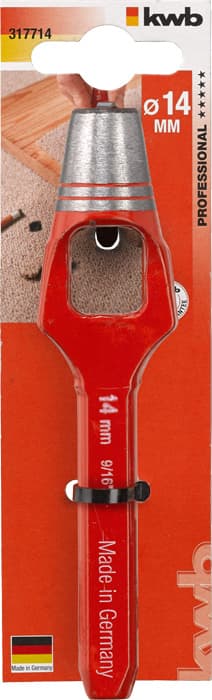 KWB 49317714 Bušač 14 za prorezivanje | DIN 7200, koža/tekstil/papir - slika 2