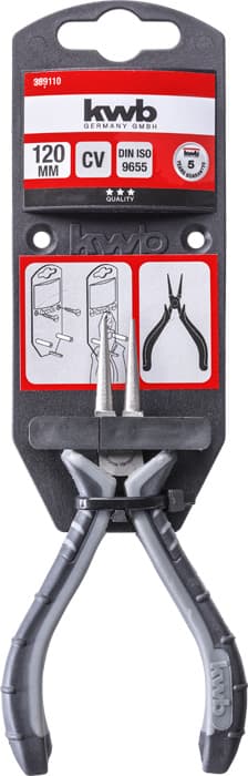 KWB 49389110 električarska špicasta obla klešta 120 mm - slika 2