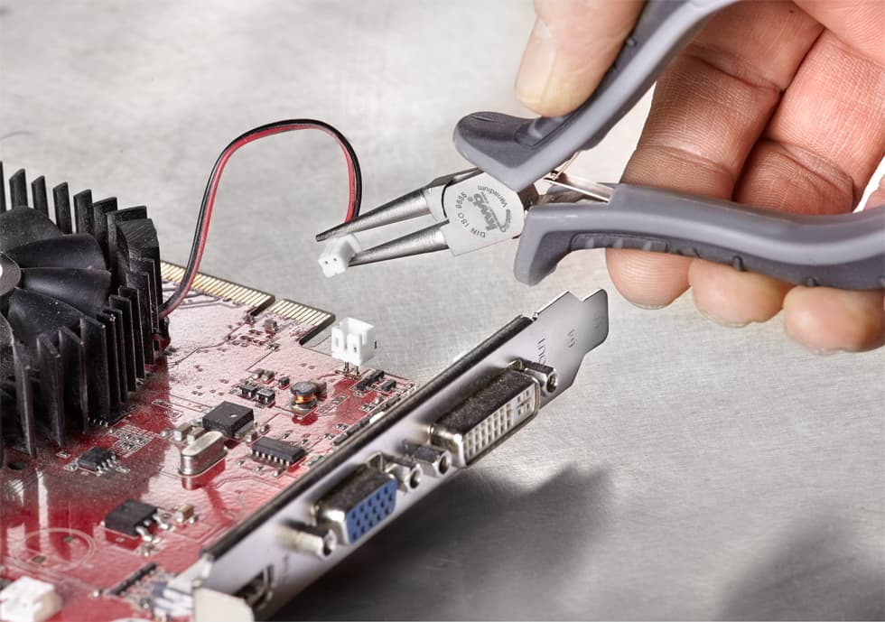 KWB 49389110 električarska špicasta obla klešta 120 mm - slika 3