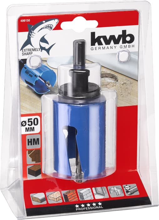 KWB 49499150 univerzalna krunasta testera, karbidna, 50 mm - slika 2