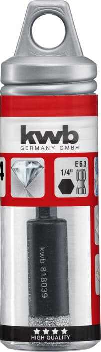 KWB 49500314 dijamantska kruna za keramiku, 14 mm - slika 3