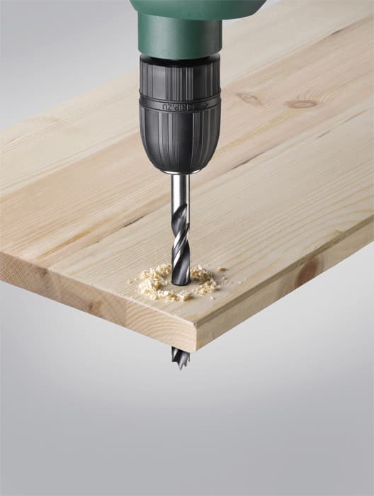 KWB 49511473 CrV burgija za drvo 13, dvostruka spirala - slika 3