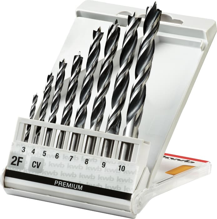 KWB 49514130 set burgija za drvo 3-10 mm, 8 delova - slika 2