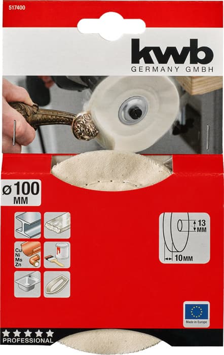 KWB 49517400 filc za poliranje 100 mm - slika 2