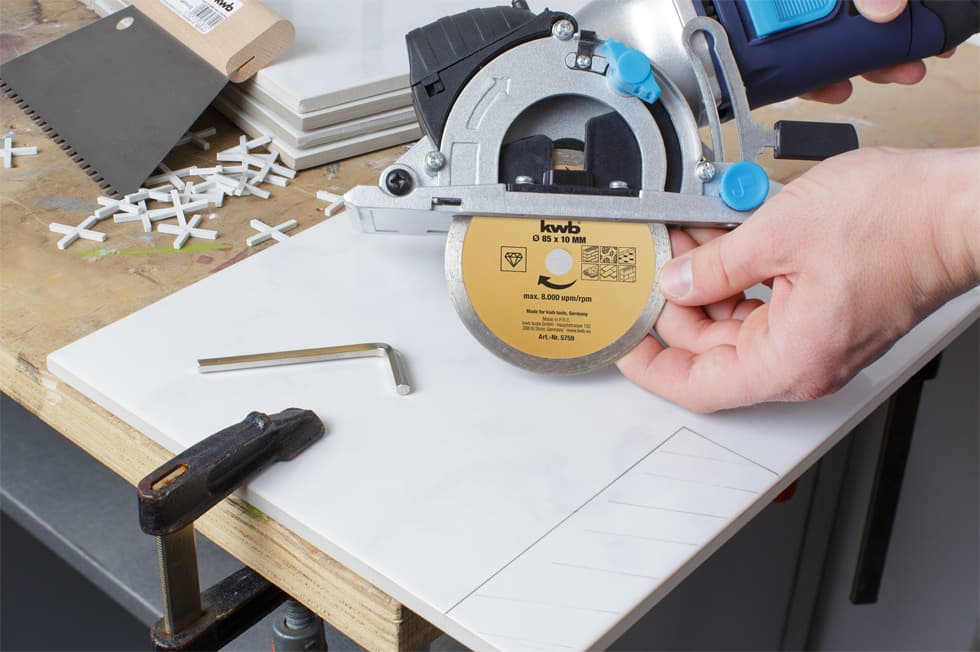 KWB 49575905 set listova za cirkular, 3 dela, 85 mm - slika 4