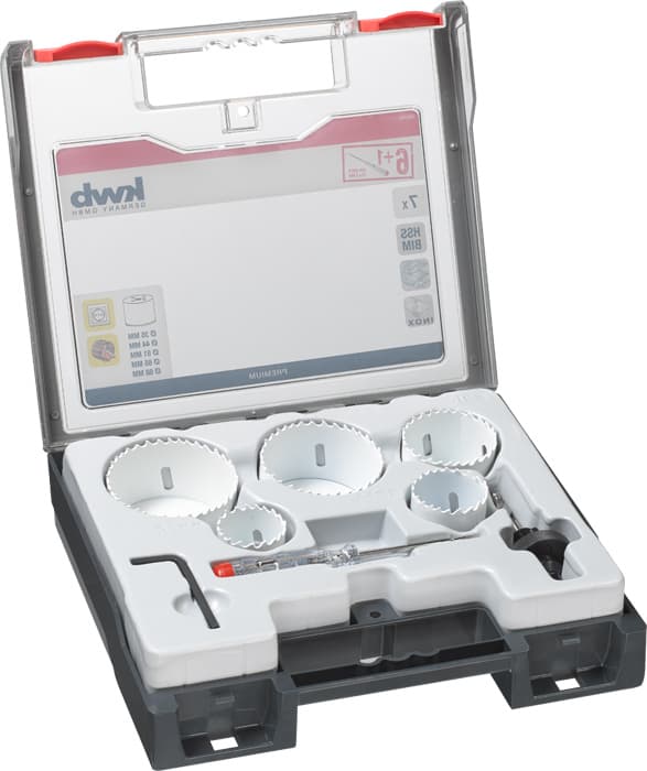 KWB 49598260 set krunastih testera HSS-CO za metal/drvo, 7 delova - slika 2