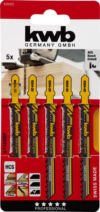 KWB 49620425 List za ubodnu testeru 100, BiMetal, za drvo, 25 komada - slika 3