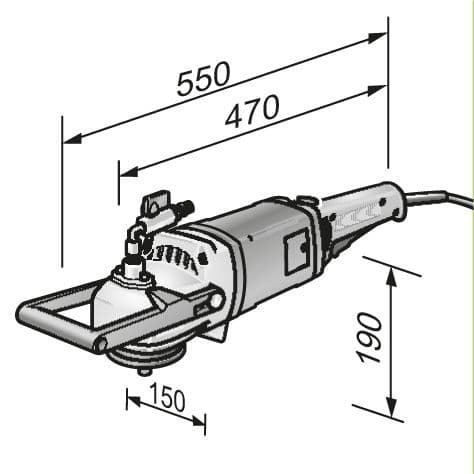 FLEX polirka za mermer i granit LW 1202 N, 1600W 477.761 - slika 2