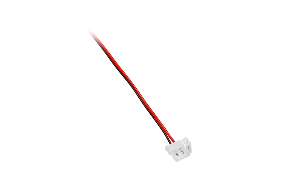 GTV Konektor XC11 za spajanje LED trake 8 mm s kablom 2 m, LD-ZTL82M-2N